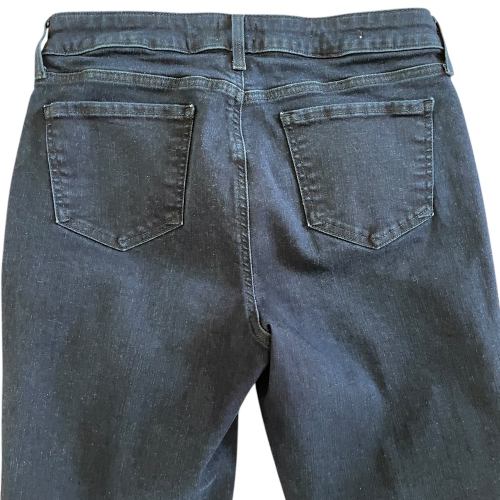 NYDJ MARILYN STRAIGHT LEG JEANS DARK NAVY WASH Size 10 Never Worn Like New - Picture 5 of 14
